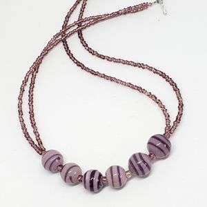 Beaded necklace, handmade necklace, choker